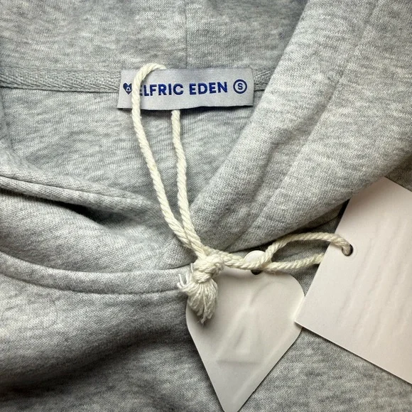AELFRIC EDEN Gray Hoodie with Dog Embroidery - Picture 6 of 9